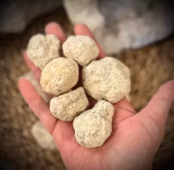 Mini Kalcit Geod | Oöppnad