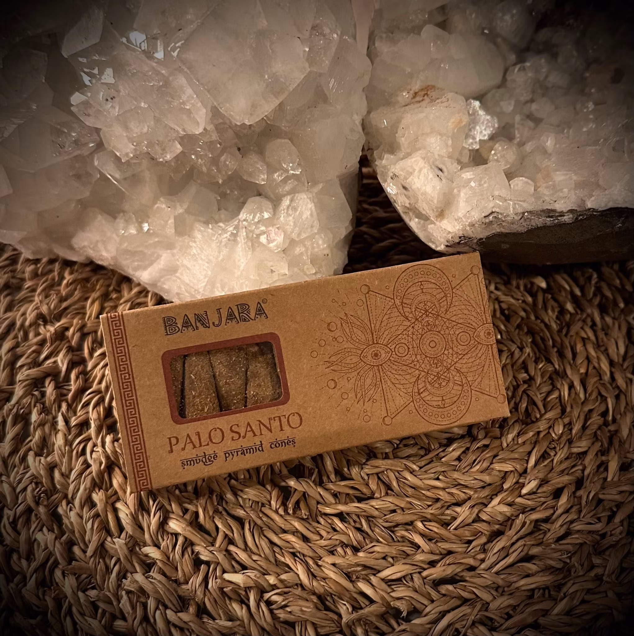 Banjara Smudge Pyramid Cones | Palo Santo