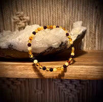 Armband Mixad Bärnsten | 5 mm