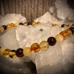 Armband Mixad Bärnsten | 5 mm