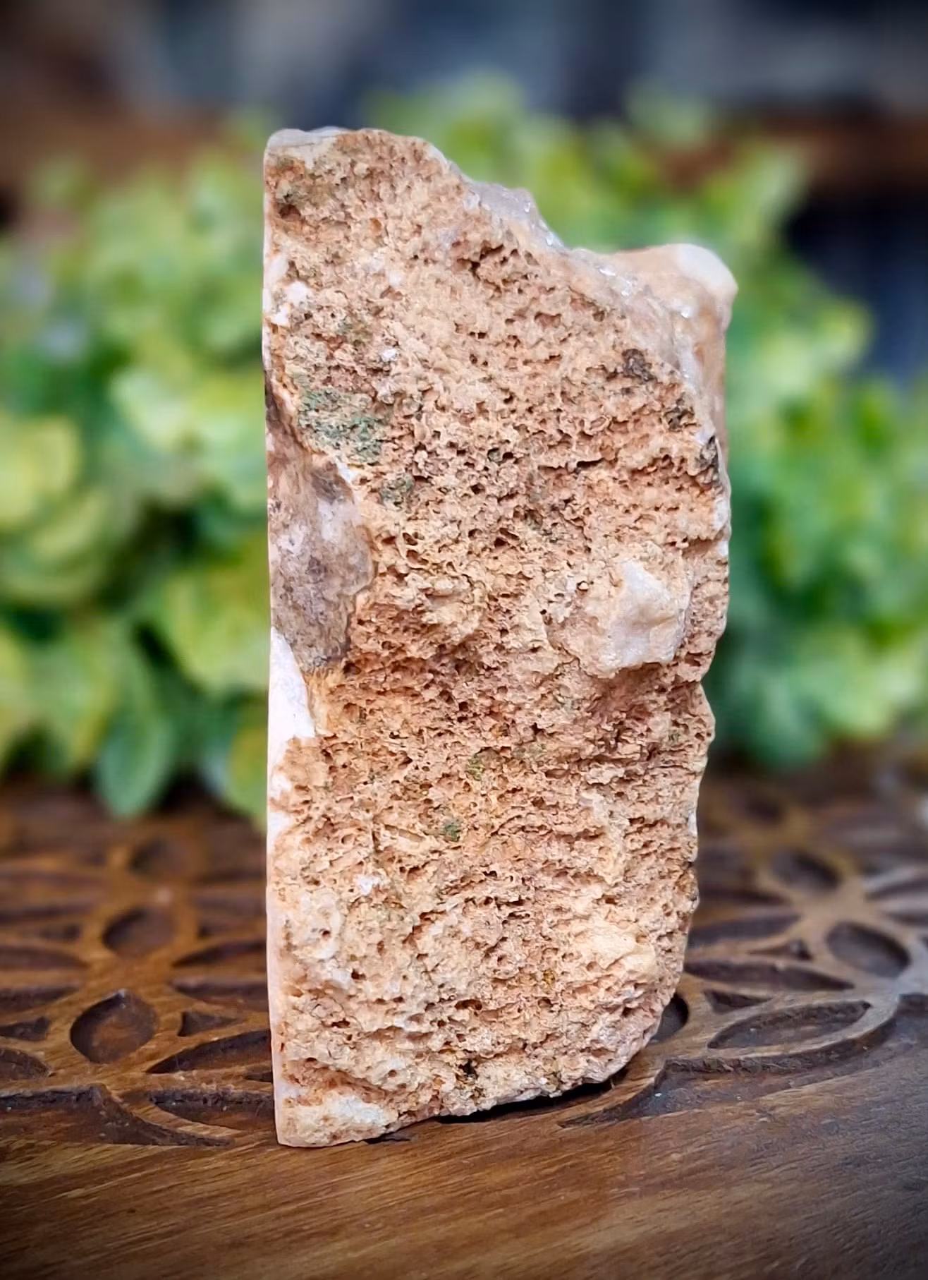 Rosa Ametist stående Slab