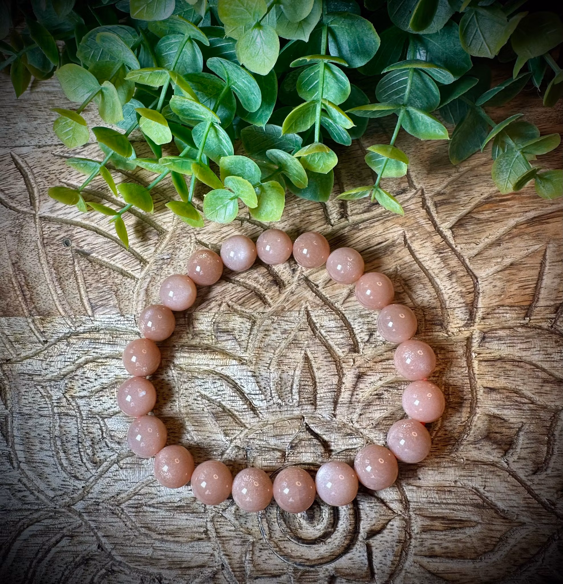 Persiko Månsten Armband | 9-10 mm