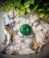 Nefrit Jade Pi-Sten | 25 mm