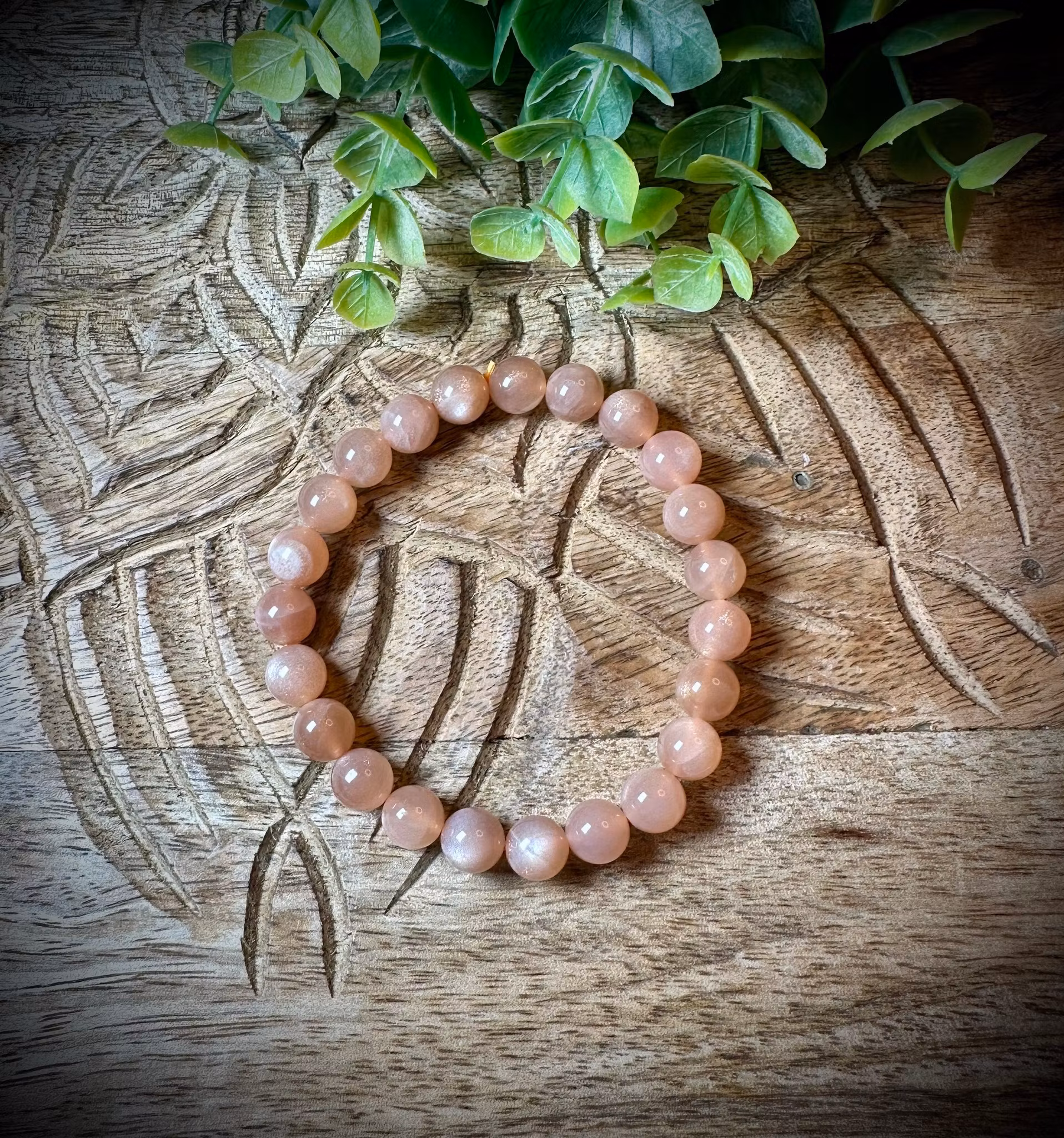 Persiko Månsten Armband | 8-9 mm