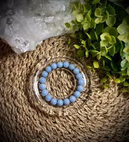 Angelit Armband | 10-11 mm