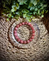 Rhodonit Armband | 10-11 mm
