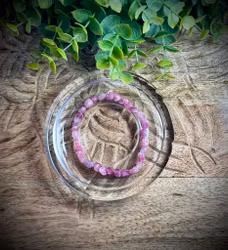 Rosa Turmalin Armband