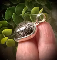Turmalinkvarts Hänge | 925 Sterling Silver