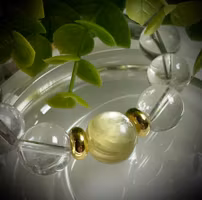 Gul Mica | Bergkristall Armband | 925 Sterling Silver