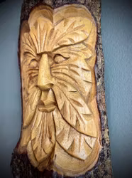 Väggbonad | Green Man | Bali