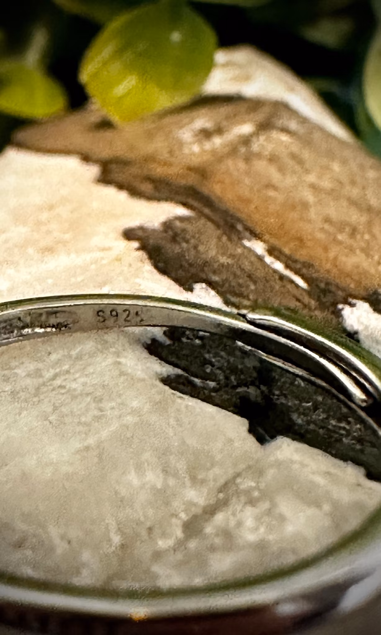 Månsten Kanin Ring | 925 Sterling Silver HK