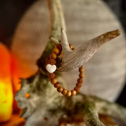 Mammut Elfenben Fossil | Hålad Pärla