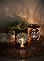 AROMAFUME Aromalampa Tree Of Life | Flower Of Life | Indien