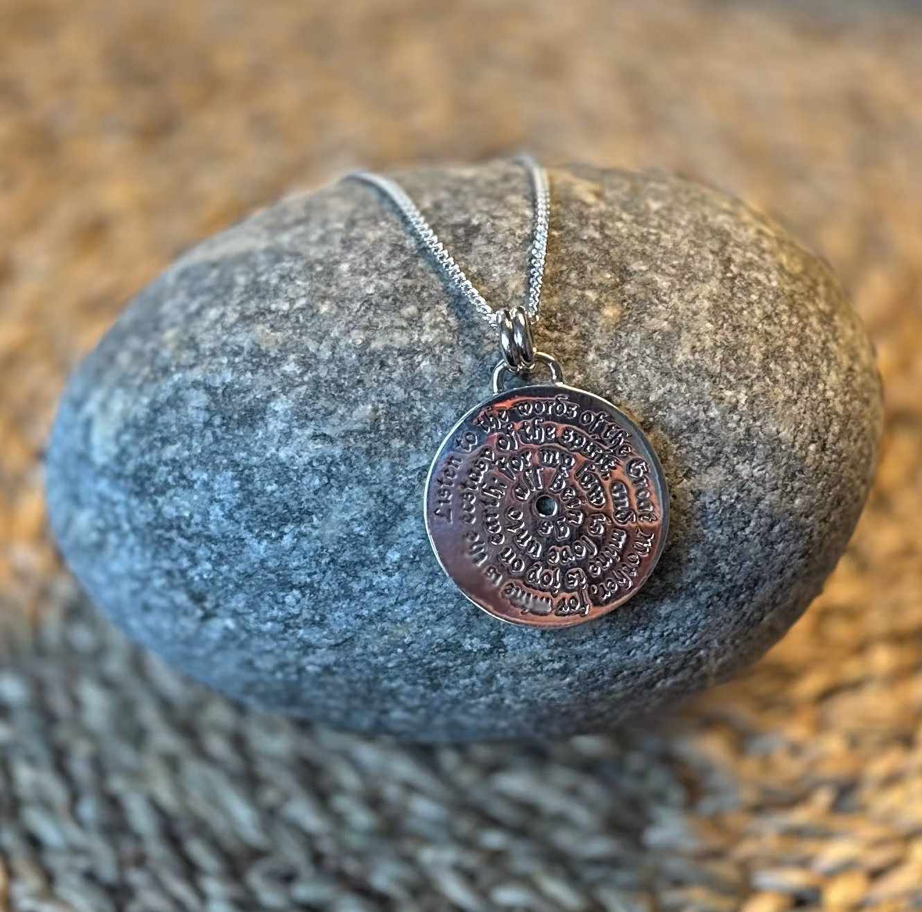 Sacred Charge Medallion Hänge | 925 Sterling Silver | Peter Stone