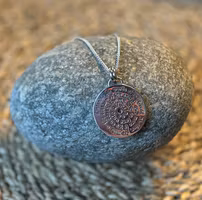 Sacred Charge Medallion Hänge | 925 Sterling Silver | Peter Stone
