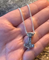 Infinity Thor’s Hammer Hänge | 925 Sterling Silver | Peter Stone