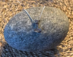 Infinity Thor’s Hammer Hänge | 925 Sterling Silver | Peter Stone