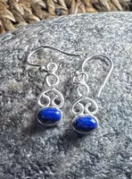 Lapis Lazuli Örhänge | 925 Sterling Silver