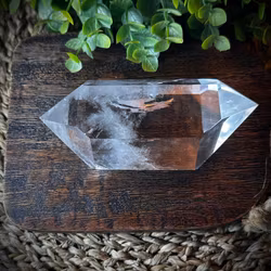 Bergkristall Dubbelterminerad