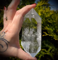 Bergkristall Dubbelterminerad