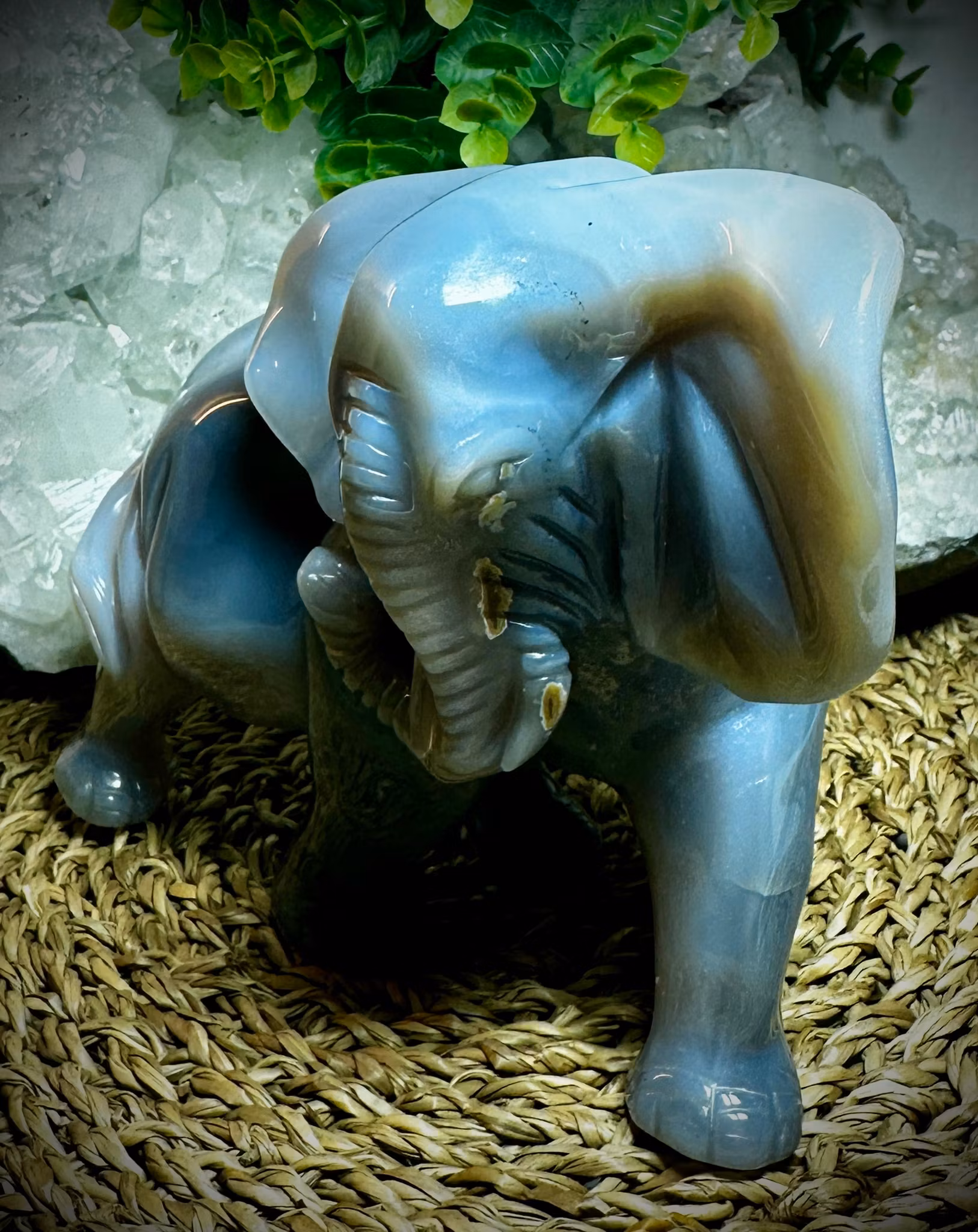 ”BODIL” Elefant Carving 1,4 kg