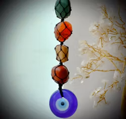 Hängande Onda Ögat 7 Chakra | Indien