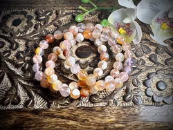 Blomsteragat Armband | 8-9 mm