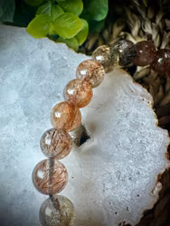 Kopparrutil Armband | 8 mm