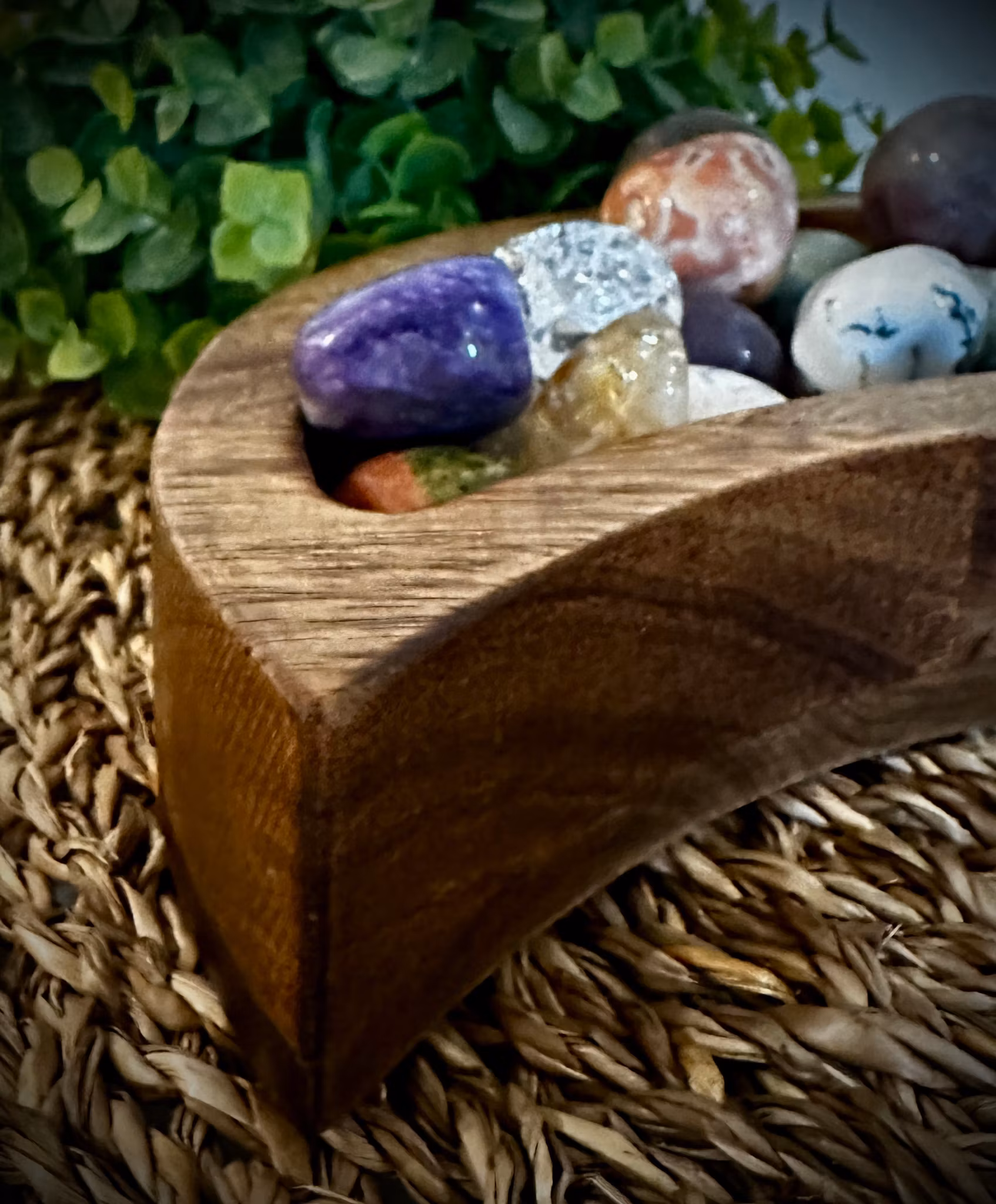 Skål Crescent Moon | Mangoträ | Indien | 25 cm