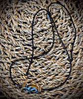 Tibetansk DZI Halsband