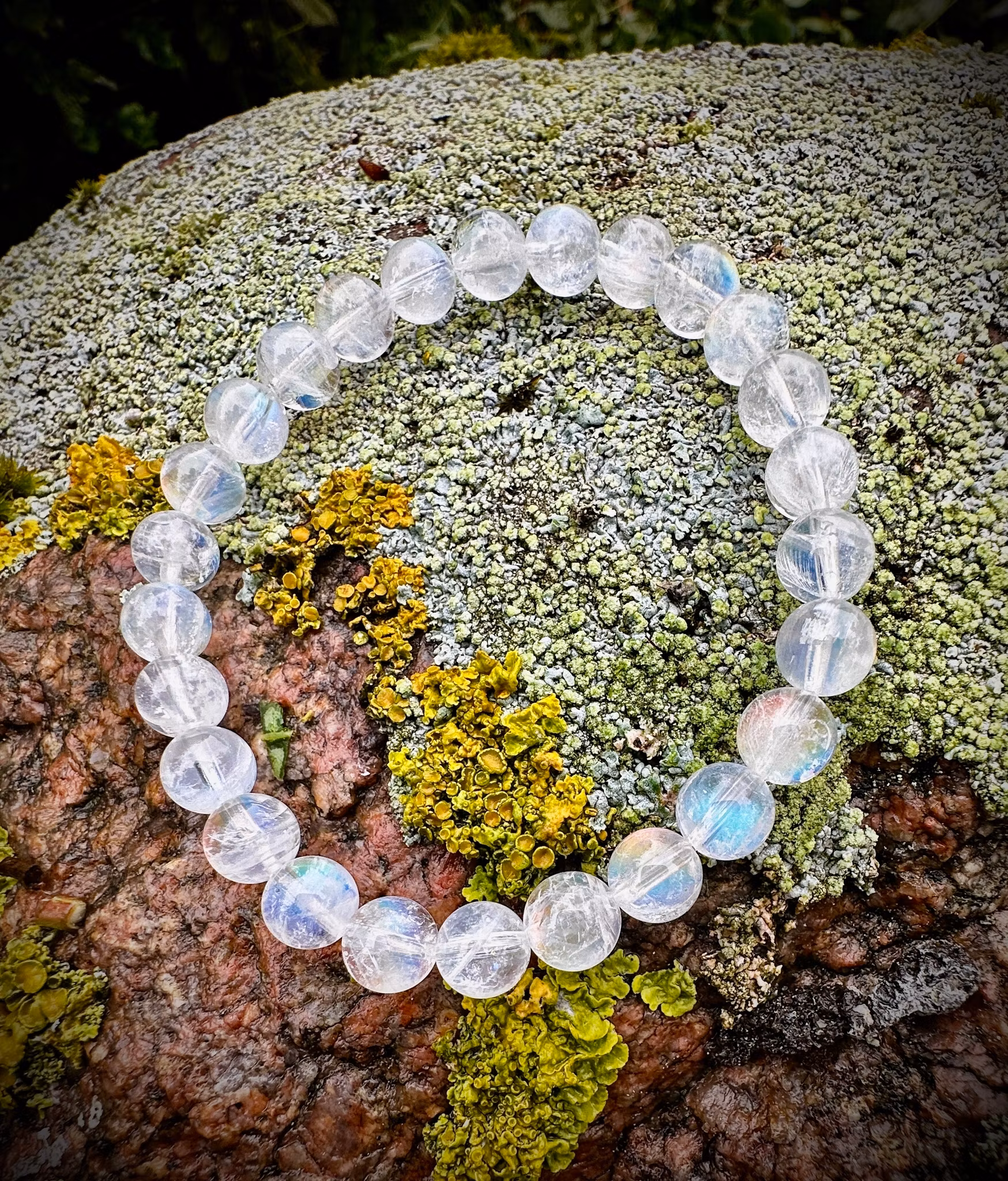Madagaskar Månsten Armband | 7 mm