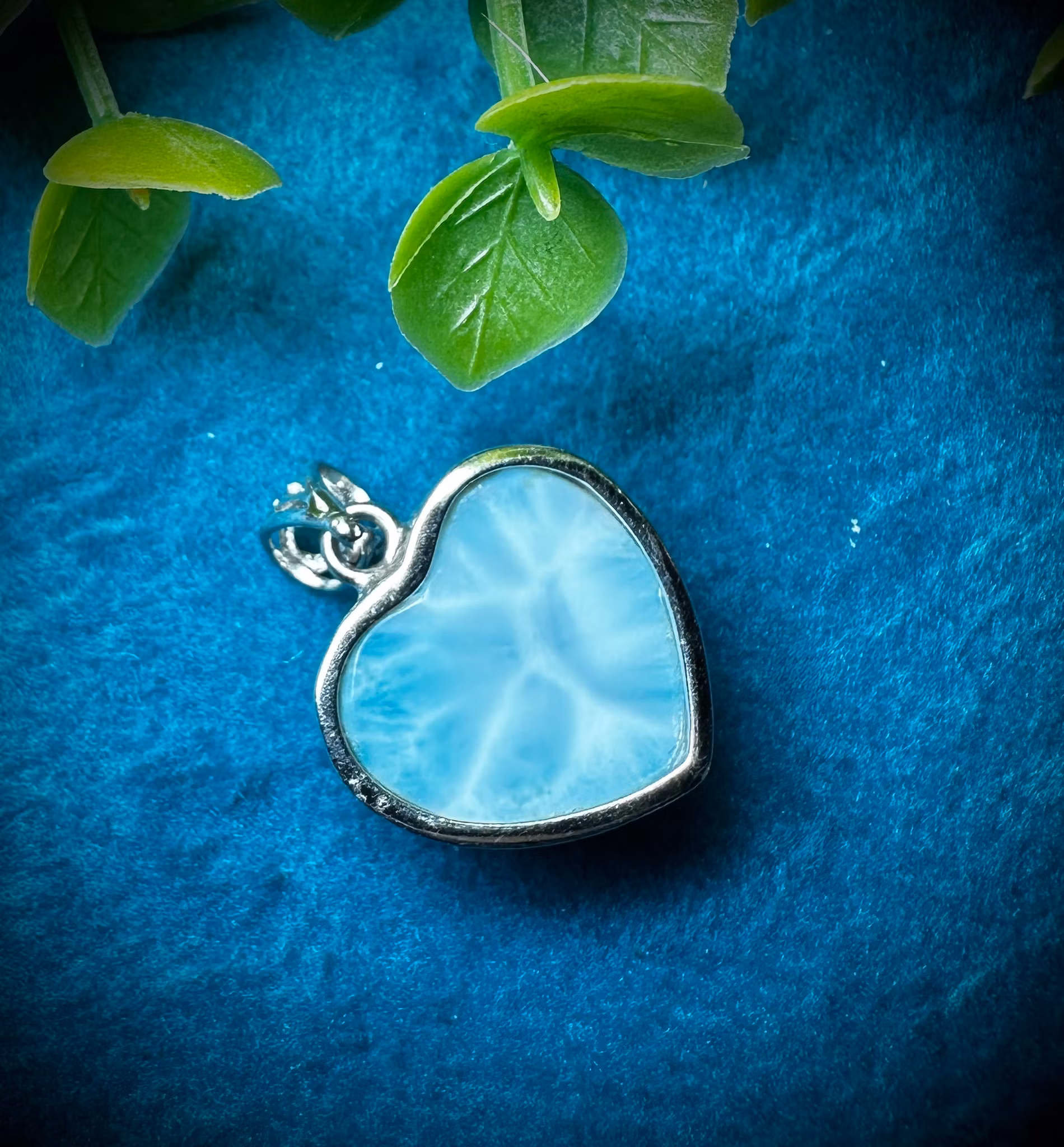 Larimar Hänge 925 Sterling Silver