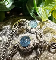 Akvamarin Armband