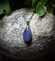 Tanzanit Hänge 925 Sterling Silver