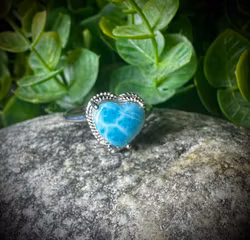 Larimar Ring | 925 Sterling Silver