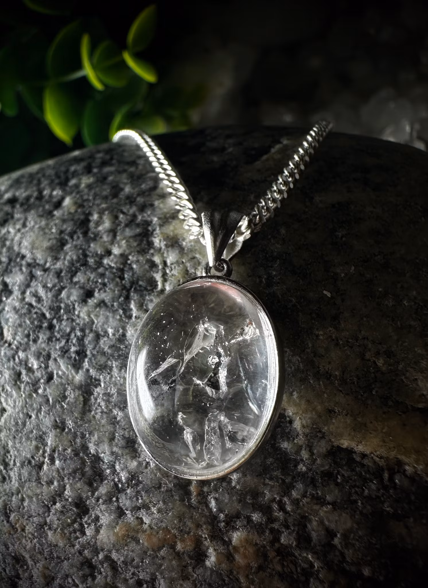 Enhydro Kvarts Hänge | 925 Sterling Silver