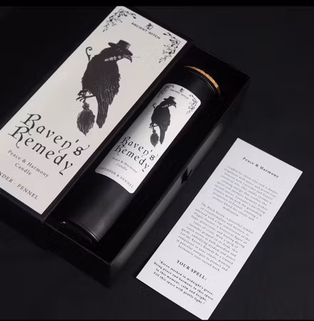 Ancient Witch Raven’s Remedy | Manifestationsljus