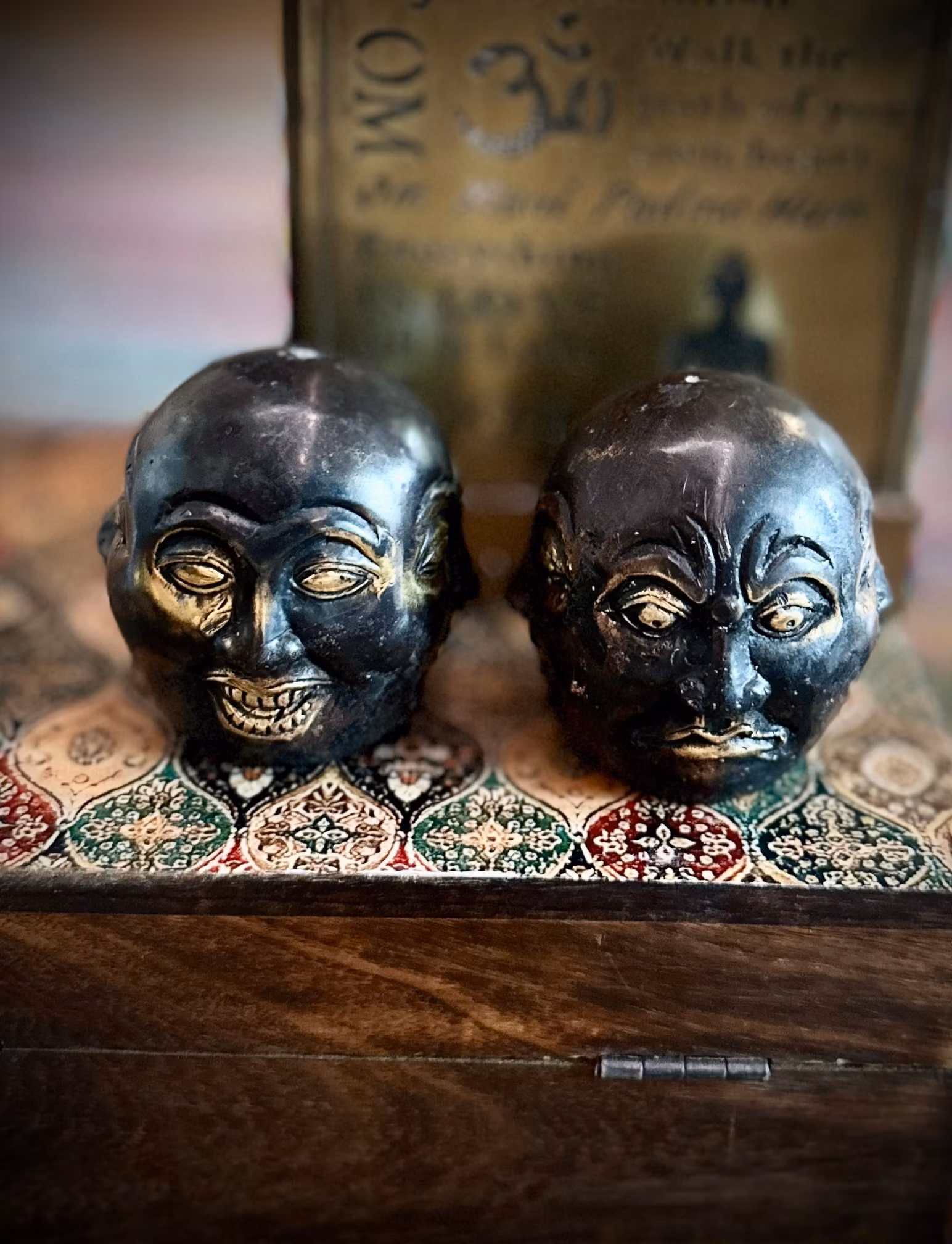 Den fyransiktade Buddha Mässing | Indonesien