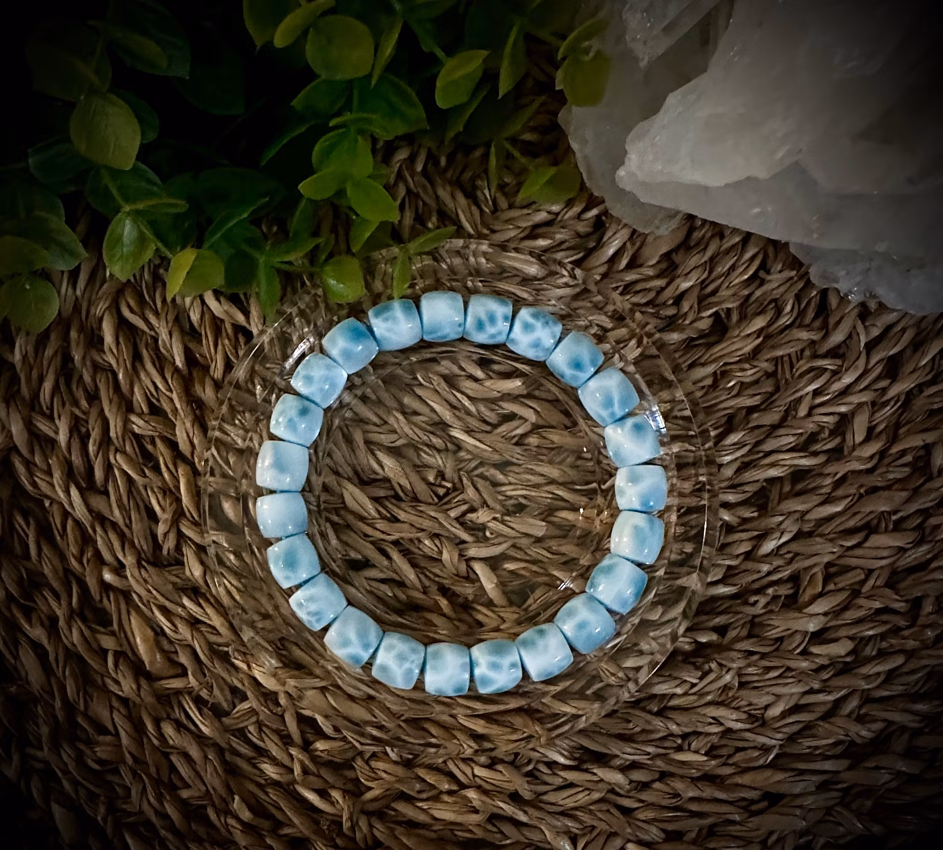 Larimar Armband | 9 mm