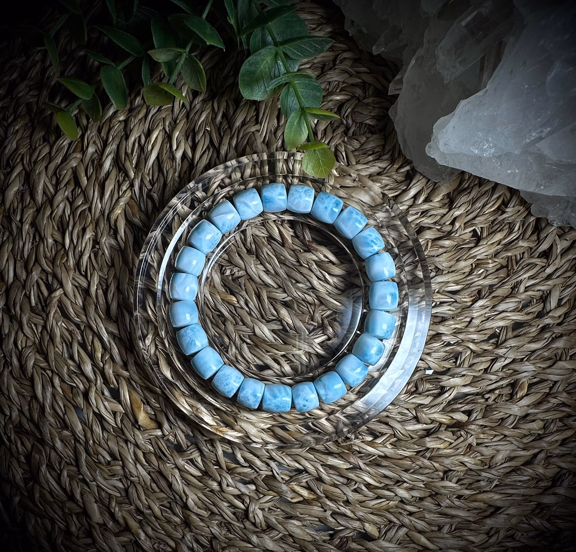 Larimar Armband | 9 mm