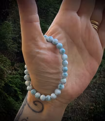 Larimar Armband | 6-7 mm