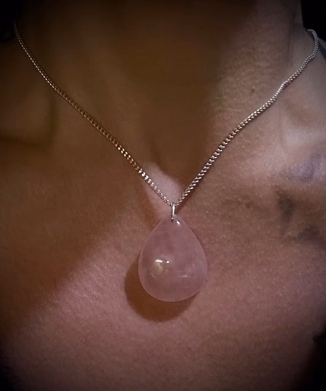Rosenkvarts Hänge 925 Sterling Silver