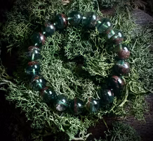 Lodolit med fantomer Armband