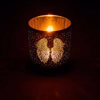 Änglavingar Ljuslykta