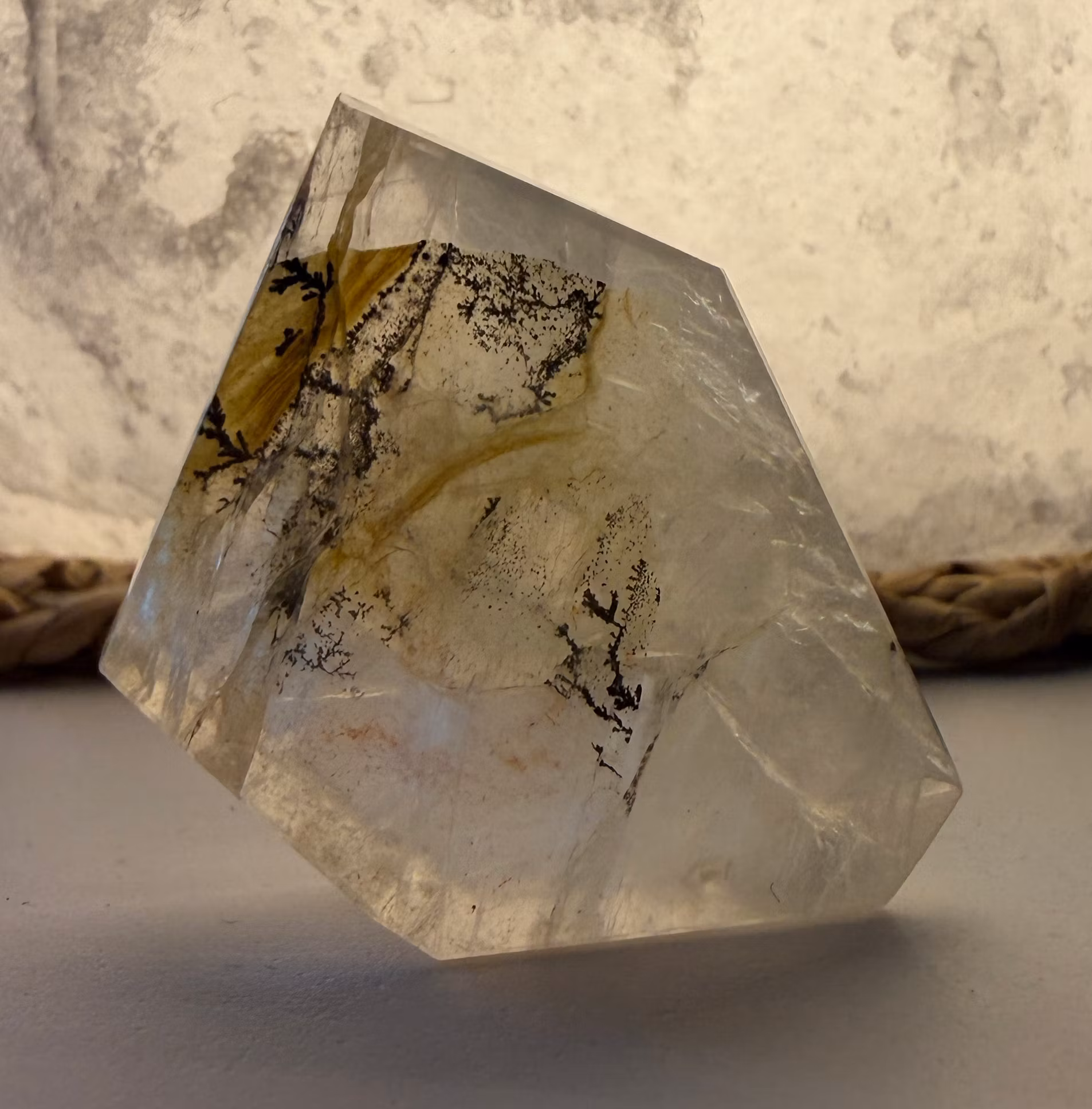 Dendritisk Kvarts Fri Form