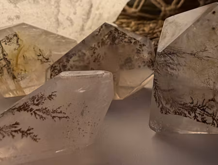 Dendritisk Kvarts Fri Form