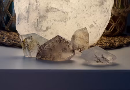 Dendritisk Kvarts Fri Form