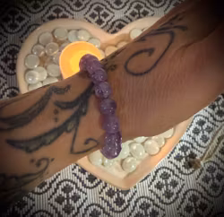 Lavender Moon | Lavendelmånkvarts Armband