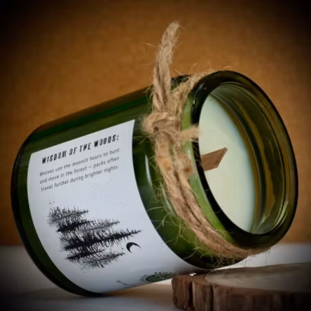 Greenman Rituals Wolf’s Moon | Doftljus av Sojavax