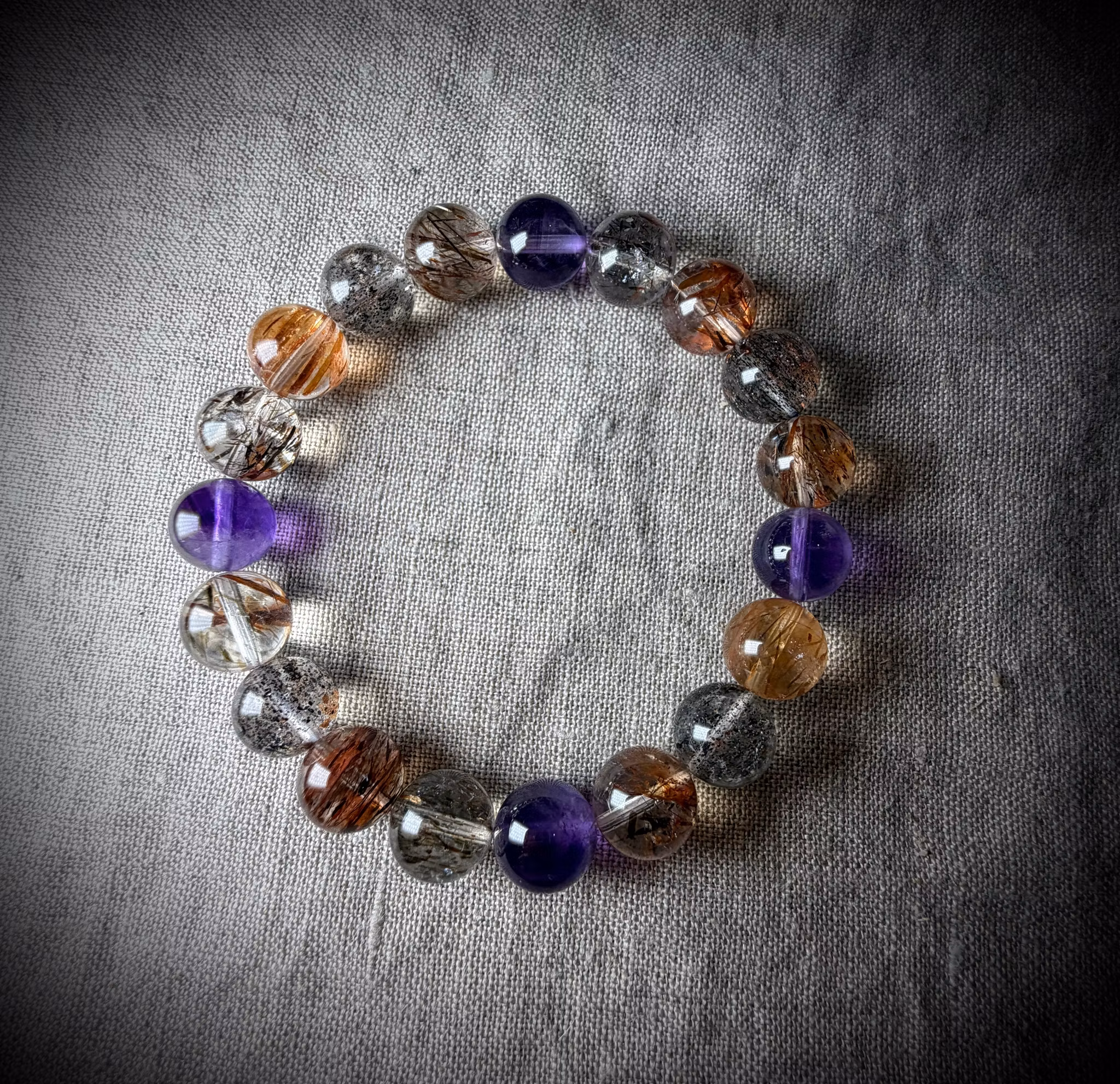 Super Seven Armband | 10-11 mm